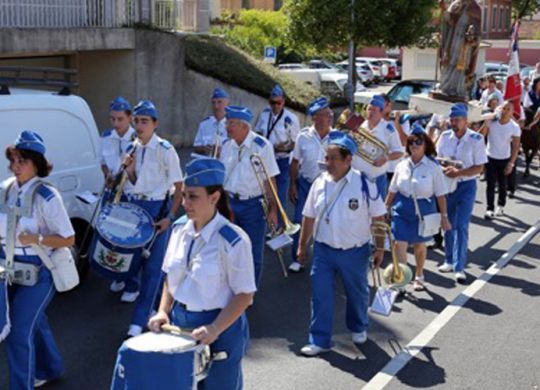 Festin de la Saint Grat : procession 2015