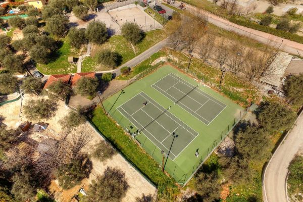 Terrain de tennis abadie