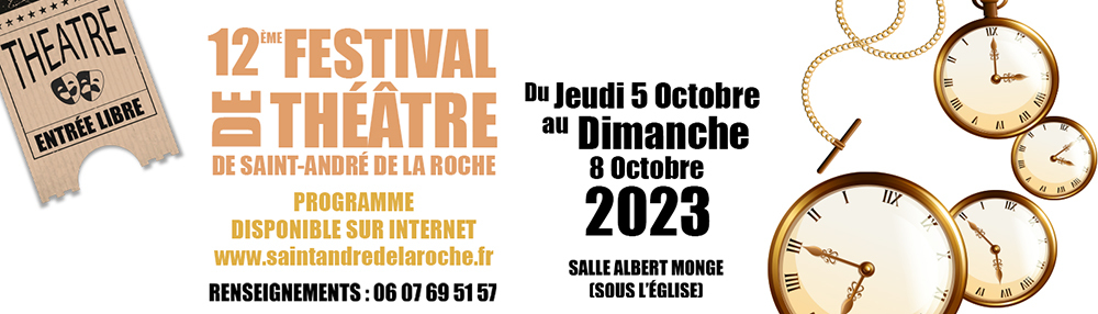 festival de theatre 2023
