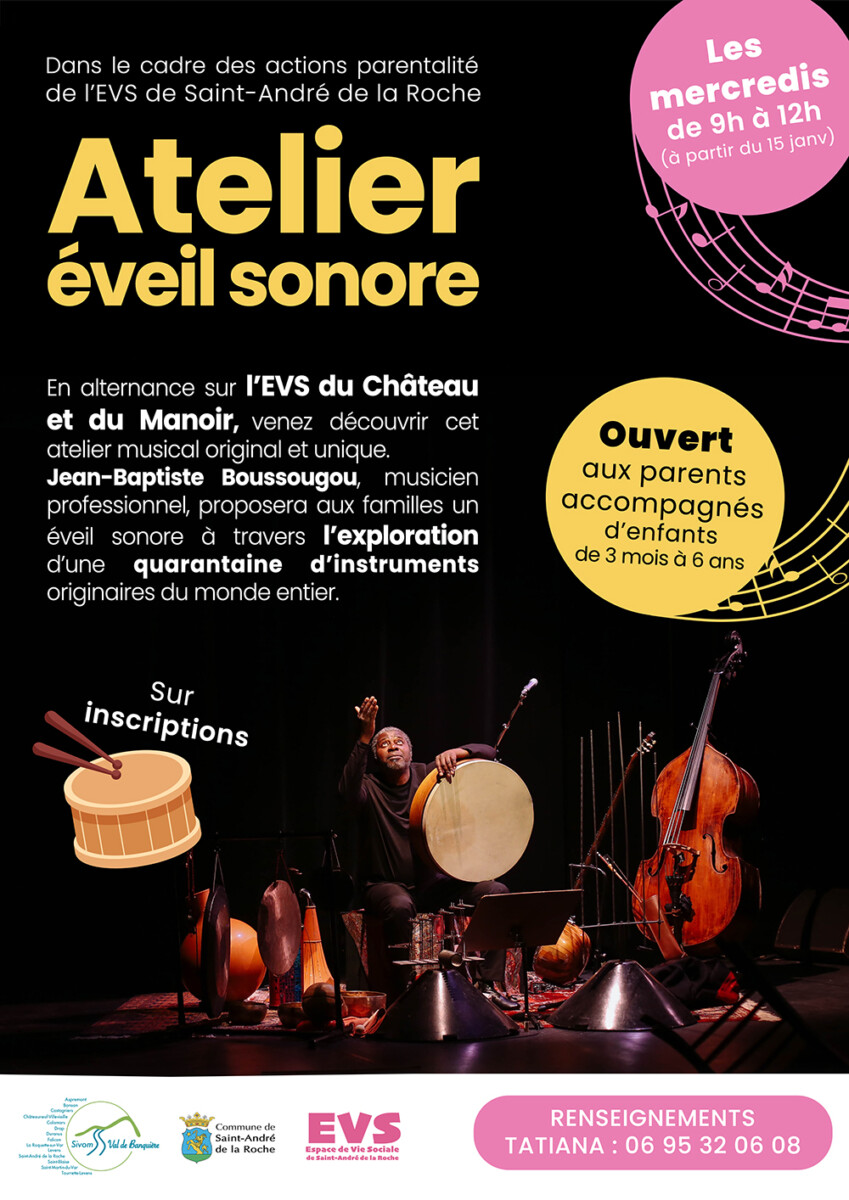 atelier d'eveil sonore