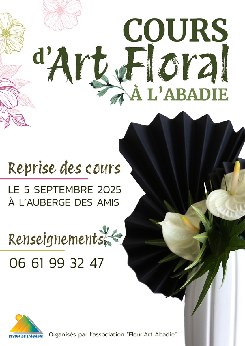 cours d'art floral